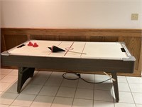 Air Hockey Table with Paddles