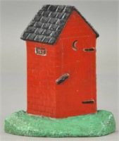 OUTHOUSE DOORSTOP