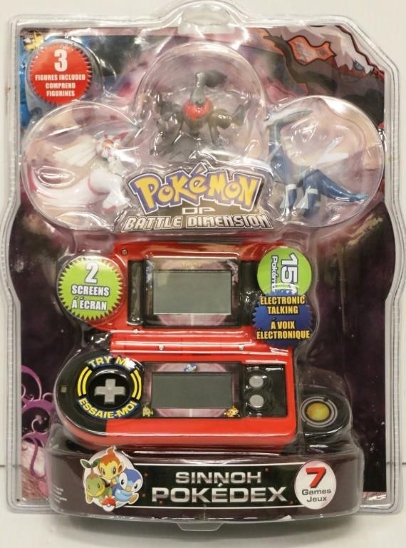 Pokemon Battle Dimension Sinnoh Pokedex Vintage Electronics