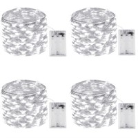 4 Pack  YEOLEH Led Fairy Lights Battery Operated 1