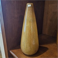 Murano Style Tall Hand Blown Art Glass Vase