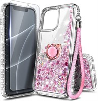 NGB Case iPhone 13 6.1in Glitter Rose Gold