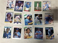 15 royals baseball collectors cards