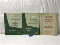 3 Fox Instruction & Parts Manual