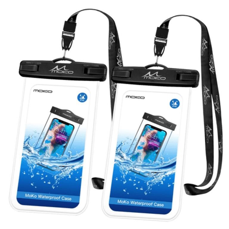 MoKo IPX8 Waterproof Phone Pouch for up to 7 phone