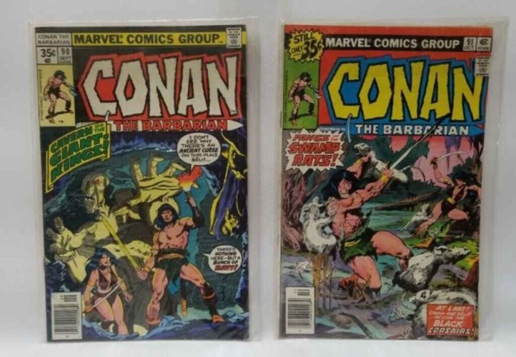 Marvel Comics Conan The Barbarian Issue 90 & 91