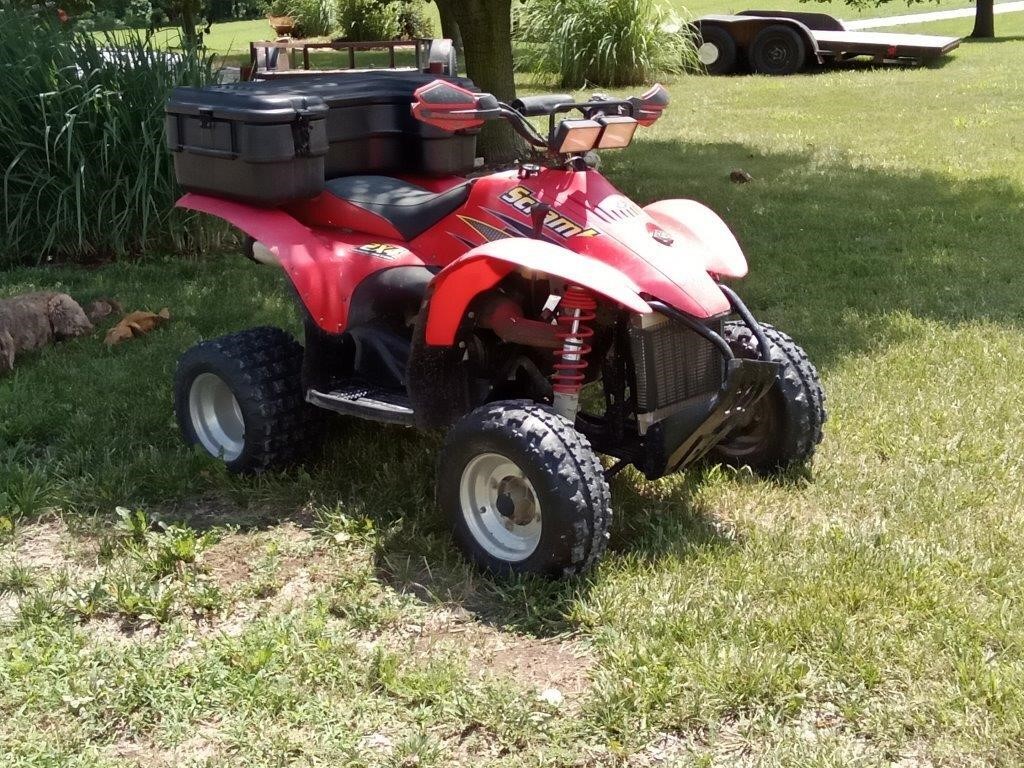 2001 Polaris Scrambler 400 Runs Great