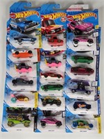 18) HOT WHEELS NEW IN PACKAGE