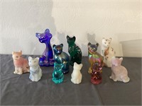 Fenton decor - cats