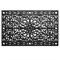Home & More 900222436 Gatsby Rubber Doormat 2' x