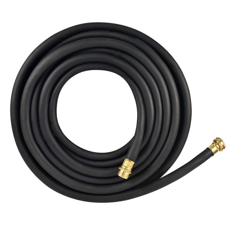 Flexon PH1225CN Premium Rubber Garden Hose, 25