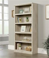 Sauder Book Shelf, Chalked Chestnut finish