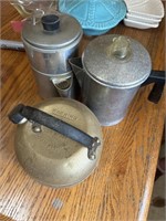 Vintage Aluminum Percolators