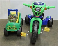 2 Child's Ride On Toys