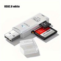 Micro SD Card Reader, 5Gbps 2-in-1 SD Card Reader