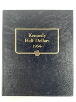 Partial Kennedy Half Set in Whitman Album 1964-96