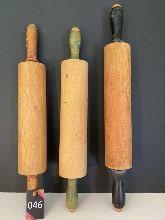 Vintage Woos Rolling Pins