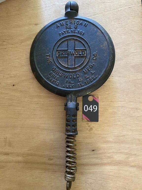Vintage Griswold Waffle Iron