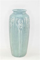 1920 Rookwood Pottery 2393 Vase, Matte Blue