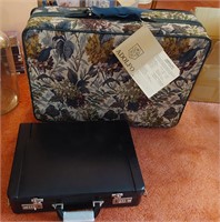 Brand New Briefcase & Adolfo Suitcase