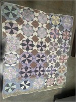 child’s quilt 57x69 has light wear