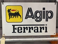 AGIP Ferrari Painted Sign - 450 x 280 - Modern