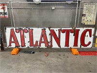 Atlantic Embossed 2 Piece Enamel Sign - 3590 x