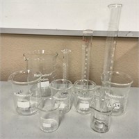 Glass Lab Beakers           (R# 200)