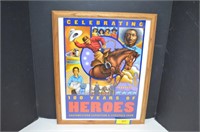 100 Years of Heroes Stock Show Poster