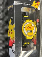 RARE 95’ Pokémon Pikachu Watch LED LIGHTS UNOPEN