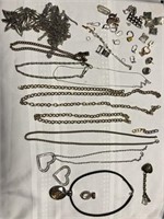 Large lot of vintage jewelry