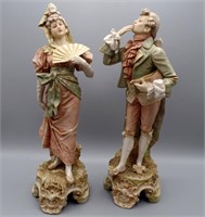 Royal Dux Bohemia Highly Detailed Figurines