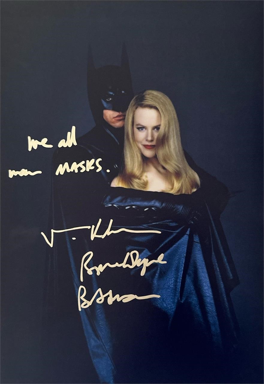 Autograph COA Batman Photo