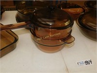 Pyrex Brown Cookware - Great Pieces - In Great