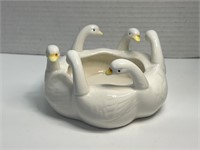 1985 Ron Gordon Designs Porcelain Swans