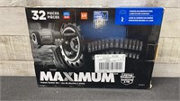 New Maximum 32 Piece Impact Socket Set