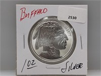 1oz .999 Silver Buffalo Round