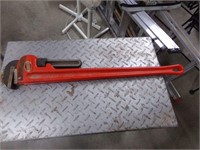 36" Ridgid pipe wrench like new