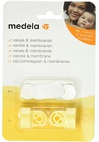 Medela Replacement 2 Valve Heads And 6 Membrane