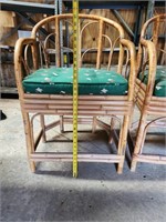 3 Bamboo chairs