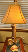 Decorative Lamp Desk Clock & Wooden Stingray