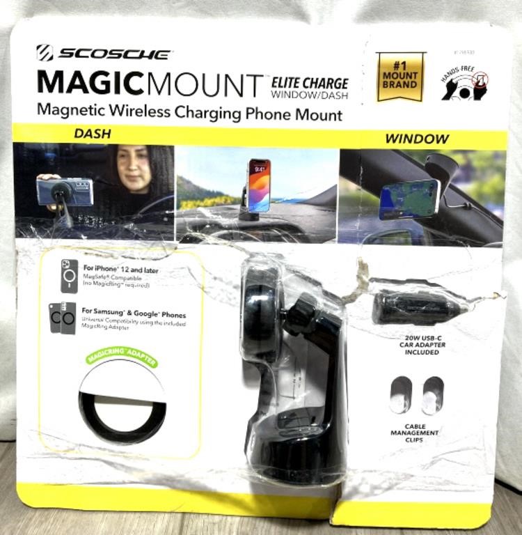 Scosche Magic Mount Magnetic Wireless Charging