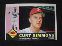 1960 TOPPS #451 CURT SIMMONS PHILLIES