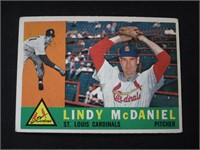 1960 TOPPS #195 LINDY MCDANIEL CARDINALS