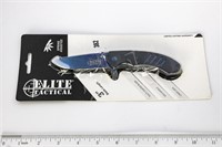 Elite Tactical Spring Assisted Folding Knife