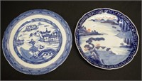 Early Japanese painted ceramic plate