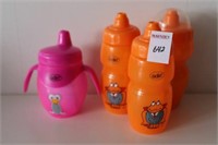 LOT OF 4 ADIRI KIDS DRINK BOTTLES