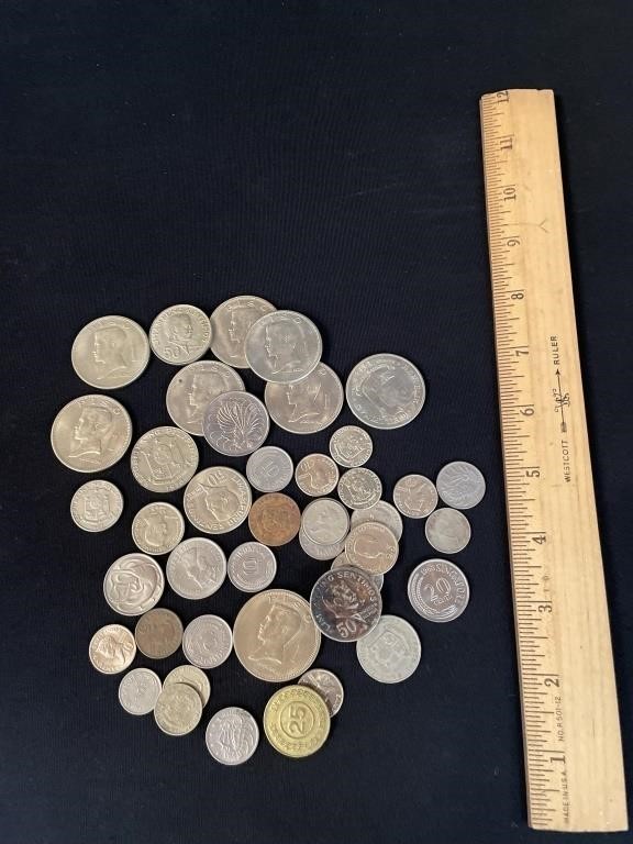 Large Lot of Hong Kong Coins 1940's 50's & 60's