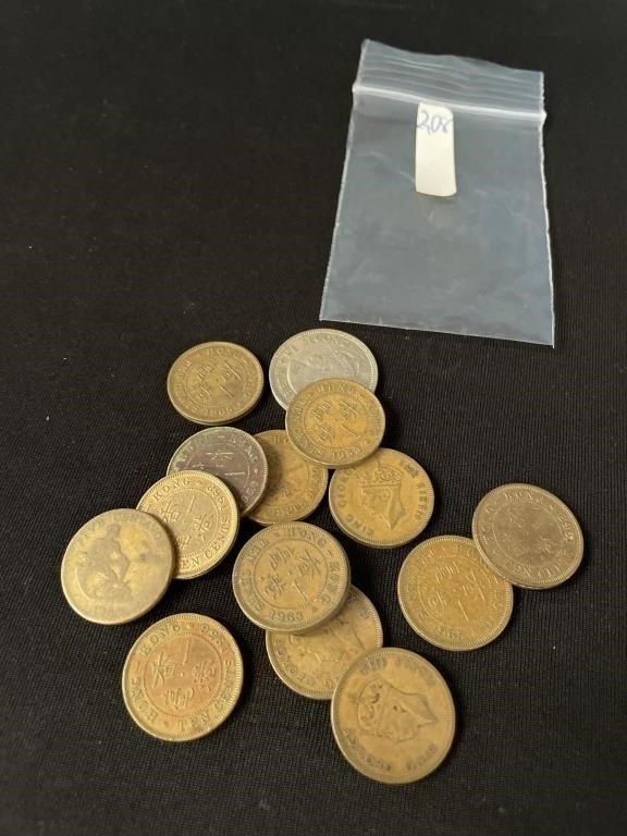 Lot of 50 Cent and $1 Coins from Phillipines 1970s