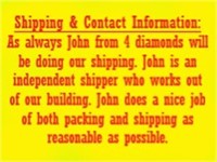 Paying for SHIPPING & shipper information!
